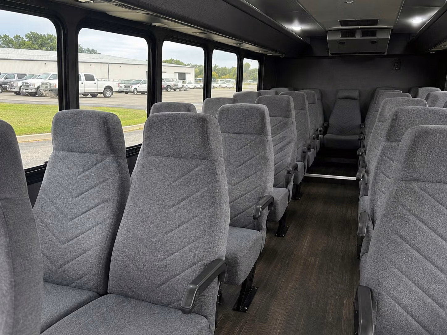 15 passenger minibus inside