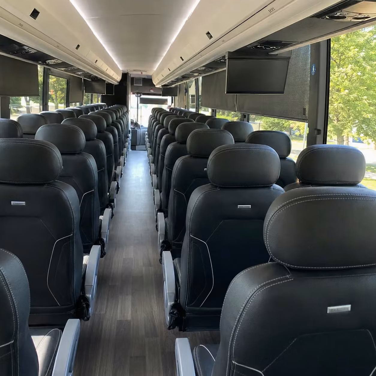 charter bus rentals for rochester weddings and special celebrations