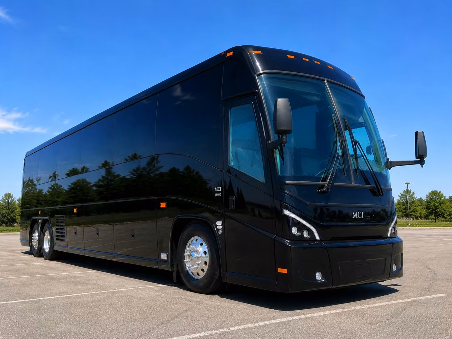 charter buses for large rochester prom classes traveling together