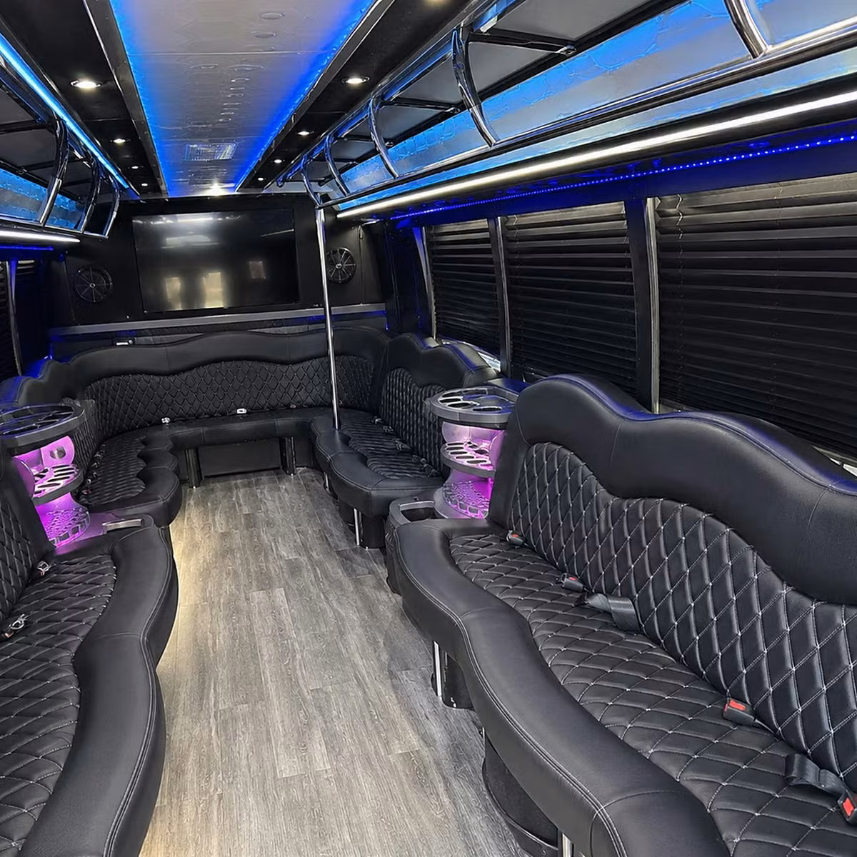 party bus interior