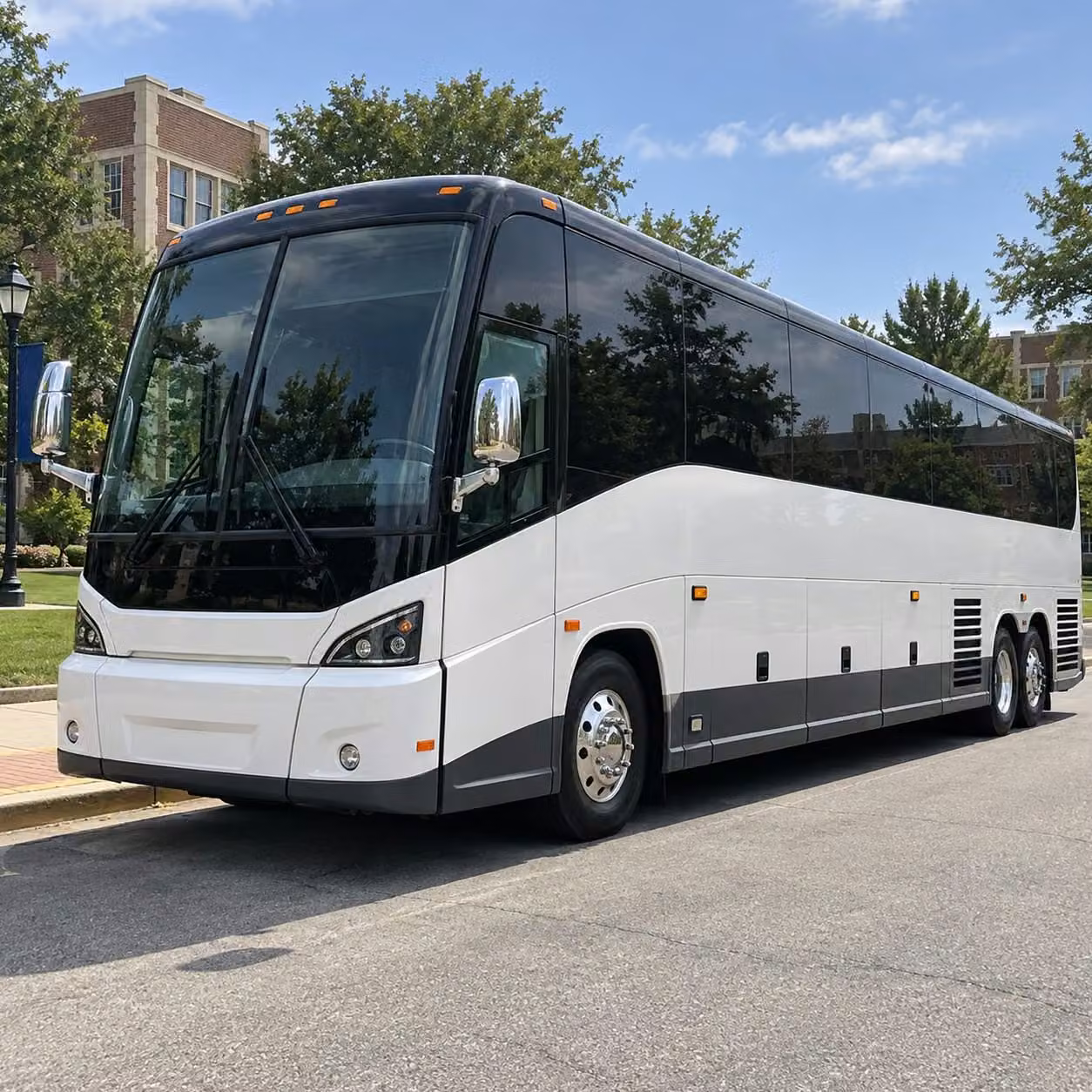 rochester charter bus rental fleet