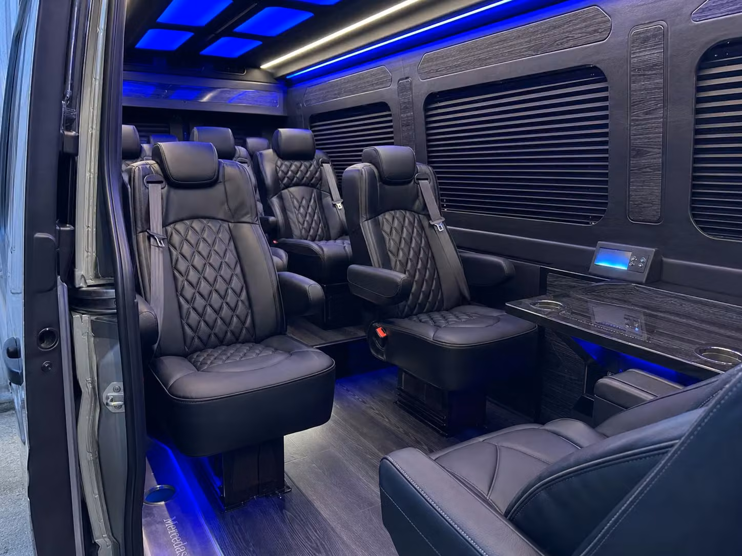 sprinter van transportation for groups and events across rochester